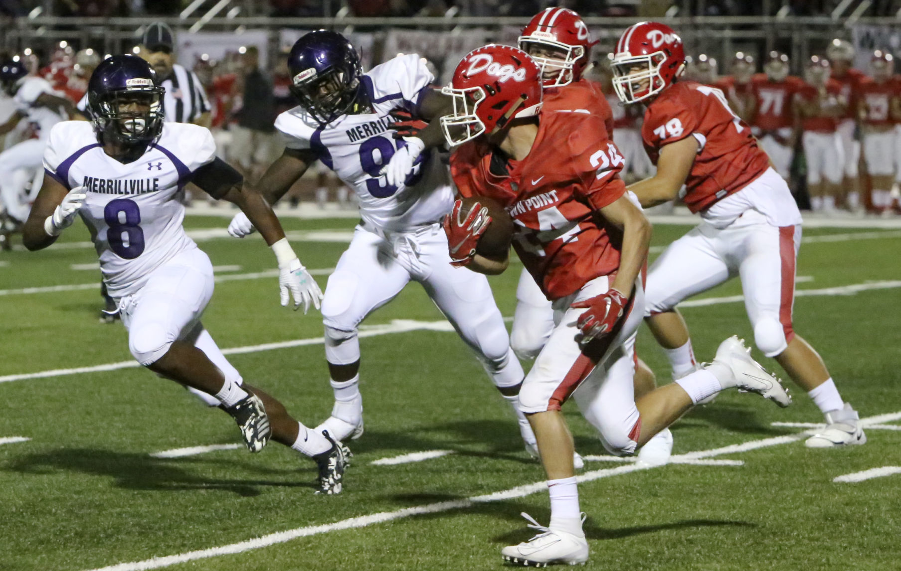 Crown Point at Merrillville football